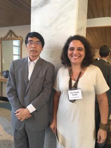 Palestra na Embaixada Japonesa